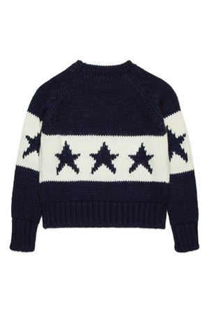 maglione in acrilico blu N°21 KIDS | N21955N03920N821